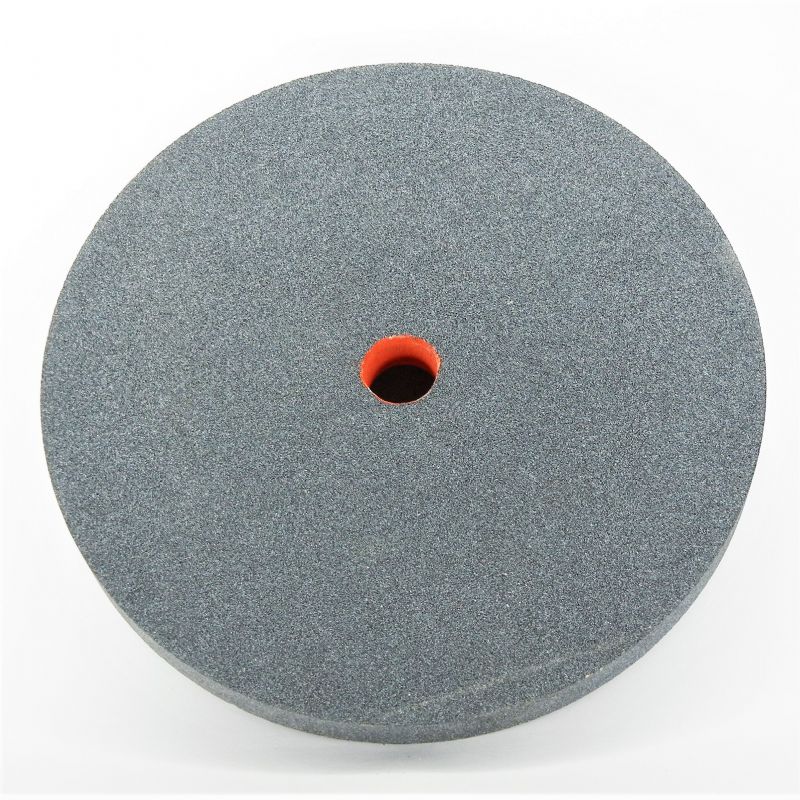 mola ceramica corindone a disco d. mm. 200 x 20 x f. 20 - j grigio