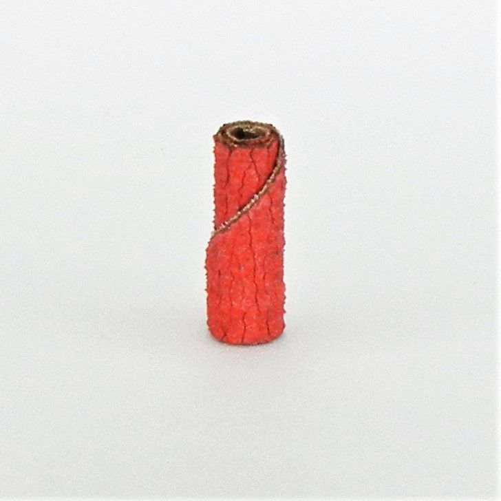 rulli avvolti tela abrasiva resinata rossa d. mm. 09 x 25 x f. 3  p 60 crm ceramicato