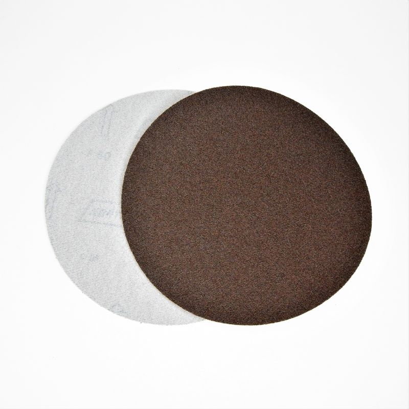 dischi tela abrasiva resinata supporto robusto velcrati Ø mm. 225 p 80 a tipo corindone
