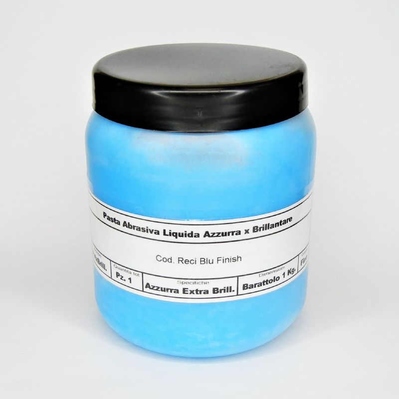 pasta per brillantare blu finish liquida per metalli kg. 1