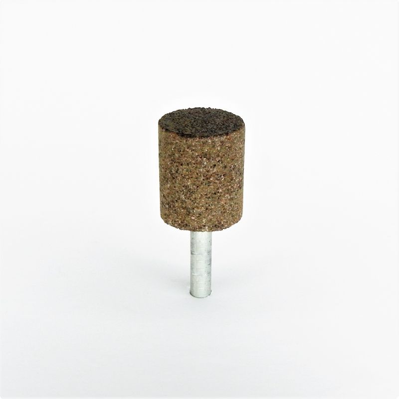 mola bachelitica abrasiva cilindrica per acciaio inox Ø 30 x 30 x p. 8 gr. 24