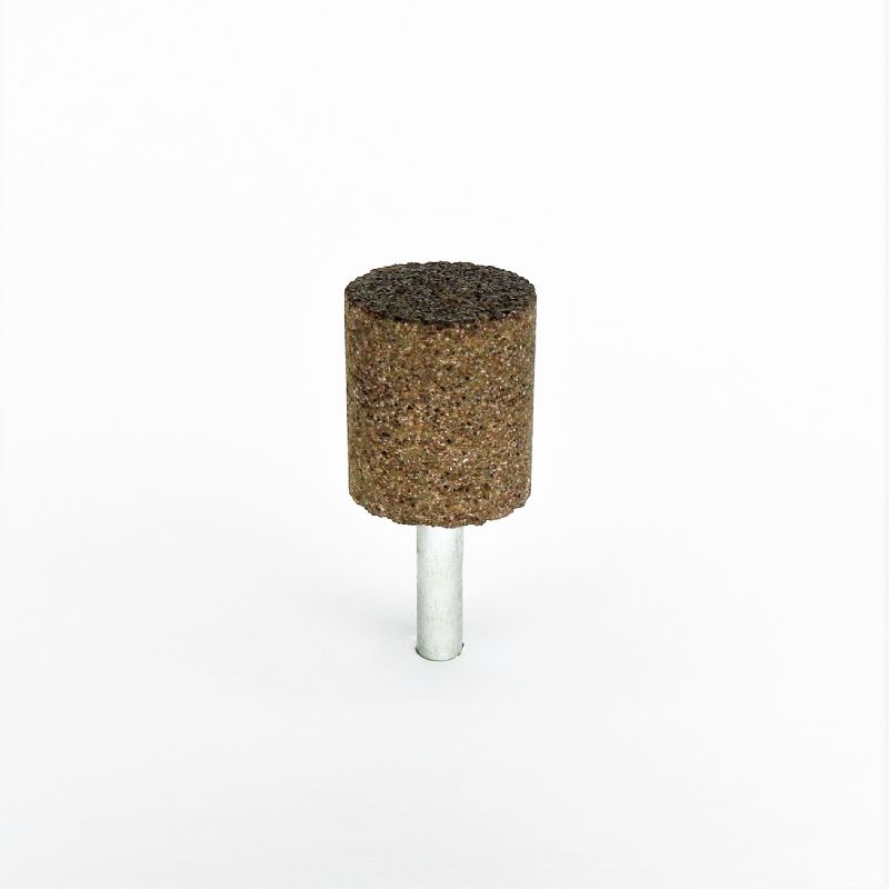 mola bachelitica abrasiva cilindrica per acciaio inox Ø 30 x 35 x p. 8 gr. 24