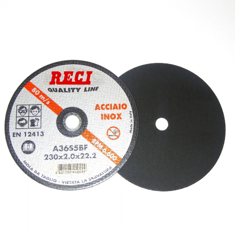 dischi carta abrasiva resinata + velcro d. mm. 150 p 40 z tipo zirconio