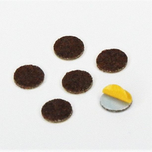 dischi tela abrasiva corindone adesiva psa autoadesivi microdischi d. 08 mm. p 120 a