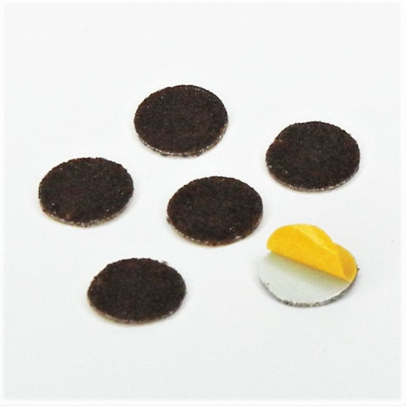 dischi abrasivi in tela corindone adesiva psa autoadesivi microdischi d. 12 mm. p 240 a