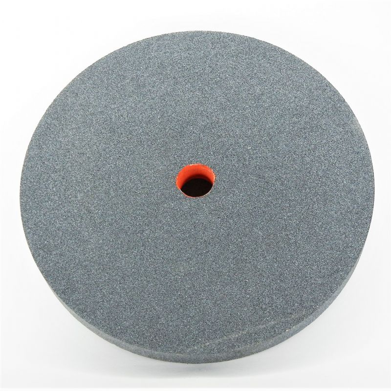mola ceramica abrasiva a disco corindone d. mm. 200 x 20 x f. 20 - j grigio