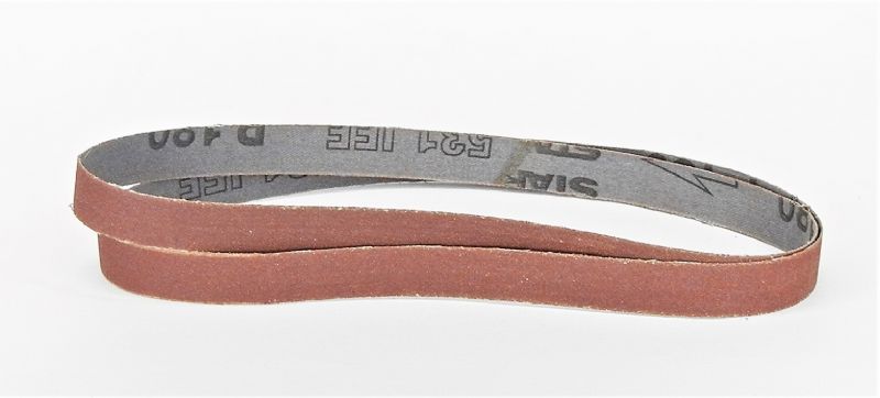 nastro tela abrasiva corindone abrastyl mm. 12,5 x 420 p 180 a