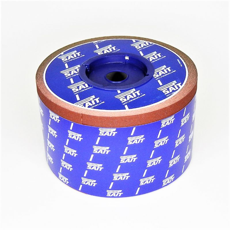 rotolo carta abrasiva super flex tipo aw corindone d. mm. 115 x 50.000 p 120 a<br />#rotolocartaabrasiva
