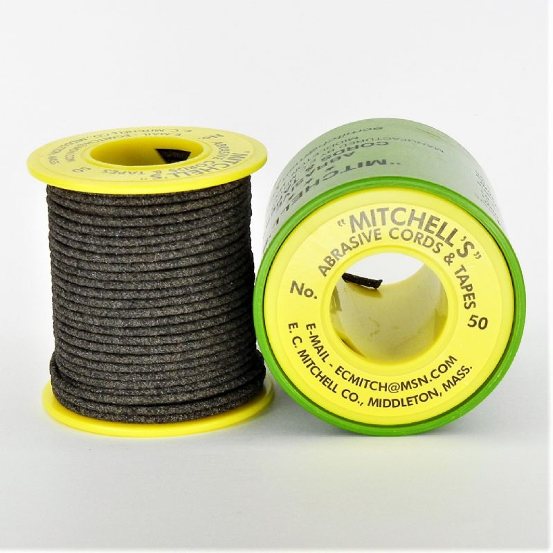 rocchetto filo abrasivo corindone carburo di silicio mitchell bobina n. 50 mt. 15,24 VeriReci Ø mm. +/- 2,1 grana 180