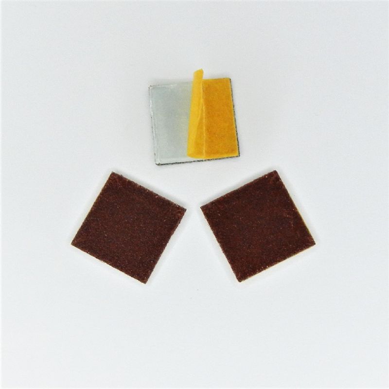 strisce abrasive in tela corindone adesive psa autoadesive mm. 20 x 20 p 220 a