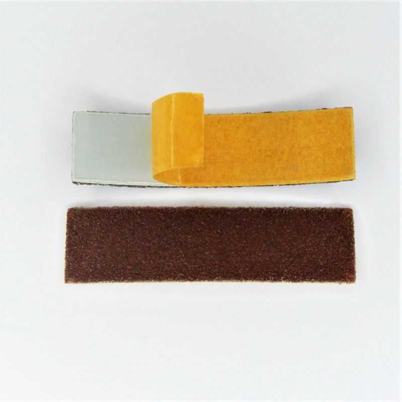 strisce abrasive in tela corindone adesive psa autoadesive mm. 20 x 75 p 60 a