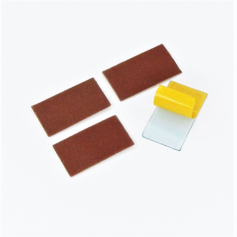strisce abrasive in tela corindone adesive psa autoadesive mm. 21 x 36 p 400 a