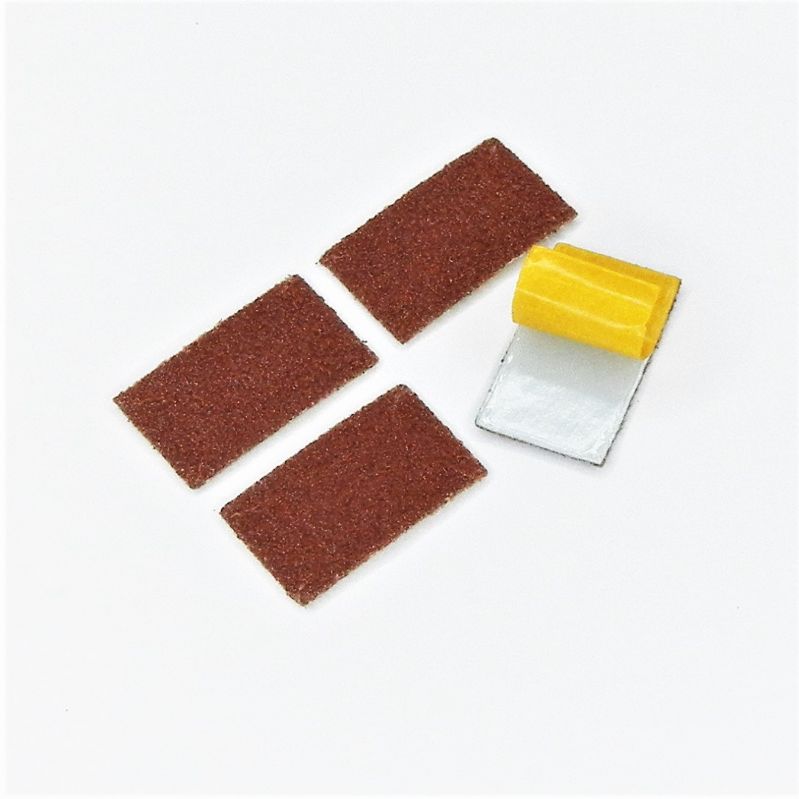 strisce abrasive in tela corindone adesive psa autoadesive mm. 21 x 36 p 60 a