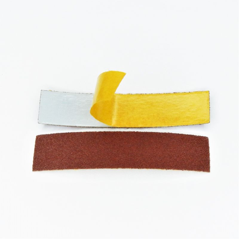 strisce abrasive in tela corindone adesive psa autoadesive mm. 30 x 125 p 60 a