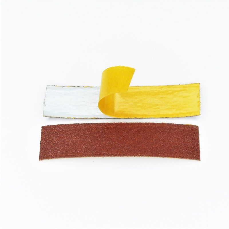 strisce abrasive in tela corindone adesive psa autoadesive mm. 30 x 135 p 60 a