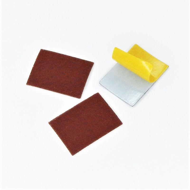 strisce abrasive in tela corindone adesive psa autoadesive mm. 30 x 40 p 120 a