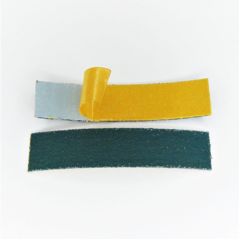 strisce abrasive in tela zirconio adesive psa autoadesive mm. 30 x 125 p 80 z