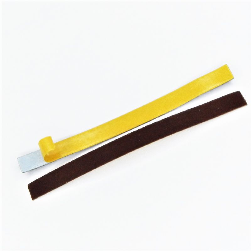 strisce abrasive in tela corindone adesive psa autoadesive mm. 12 x 150 p 240 a