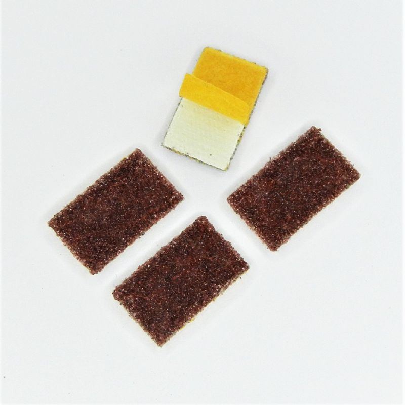 strisce abrasive in tela corindone adesive psa autoadesive mm. 12 x 20 p 60 a