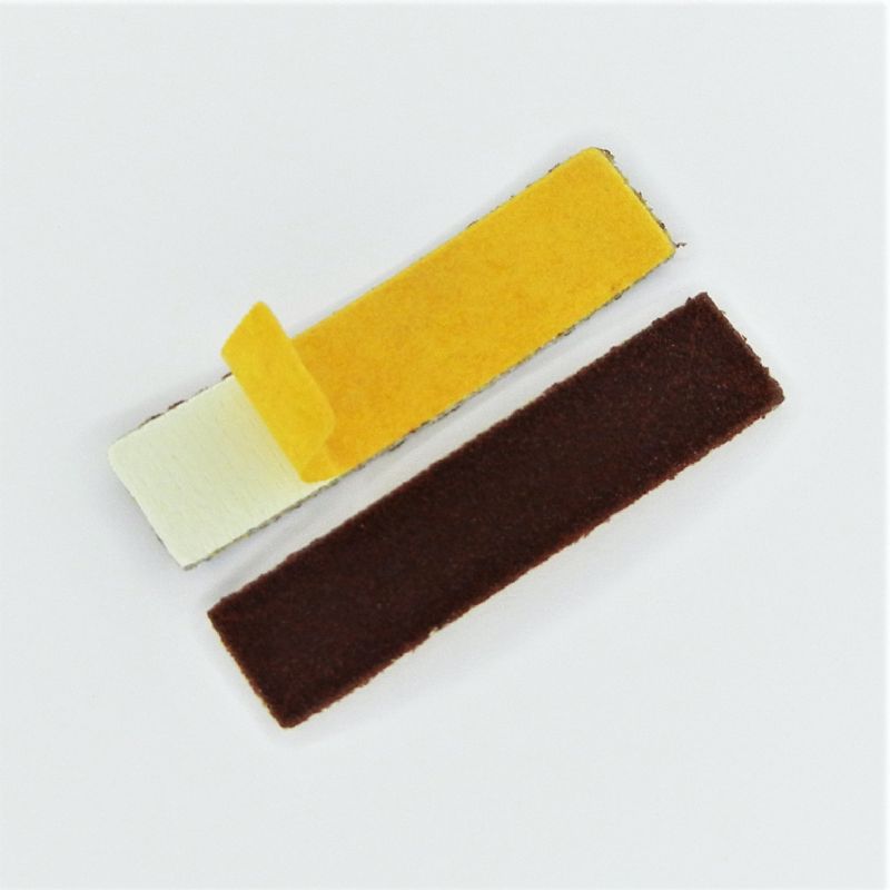 strisce abrasive in tela corindone adesive psa autoadesive  mm. 12 x 50 p 180 a