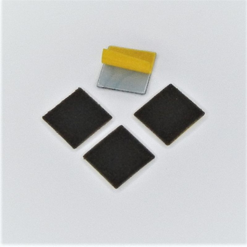 strisce abrasive in tela corindone adesive psa autoadesive mm. 20 x 20 p 180 a