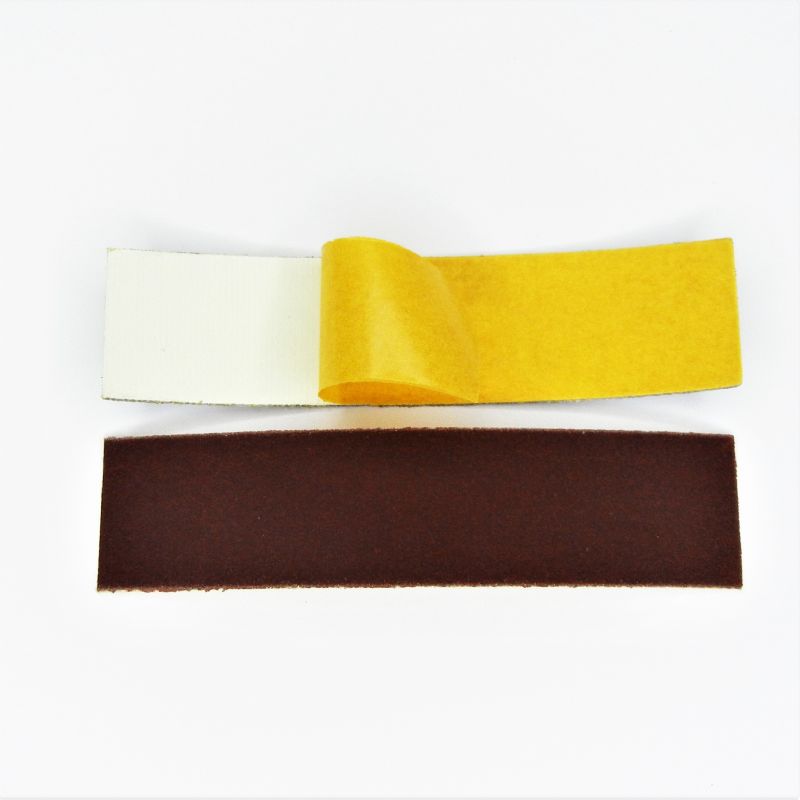 strisce abrasive in tela corindone adesive psa autoadesive mm. 30 x 125 p 240 a
