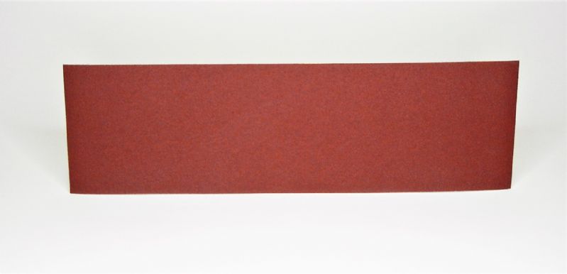 strisce abrasive in tela corindone adesive mm. 135 x 460 p 80 a