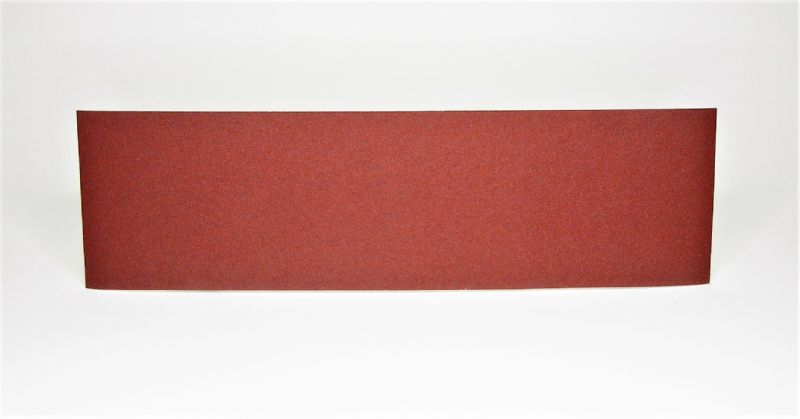 strisce abrasive in tela corindone adesive mm. 140 x 500 p 80 a