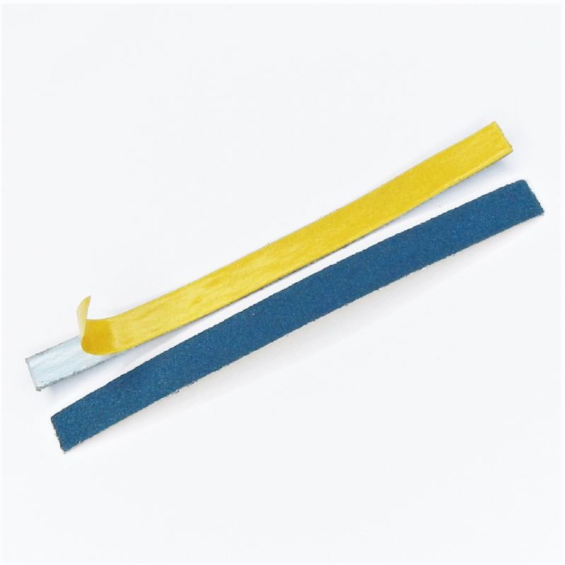 strisce abrasive in tela zirconio adesive psa autoadesive mm. 12 x 150 p 120 z