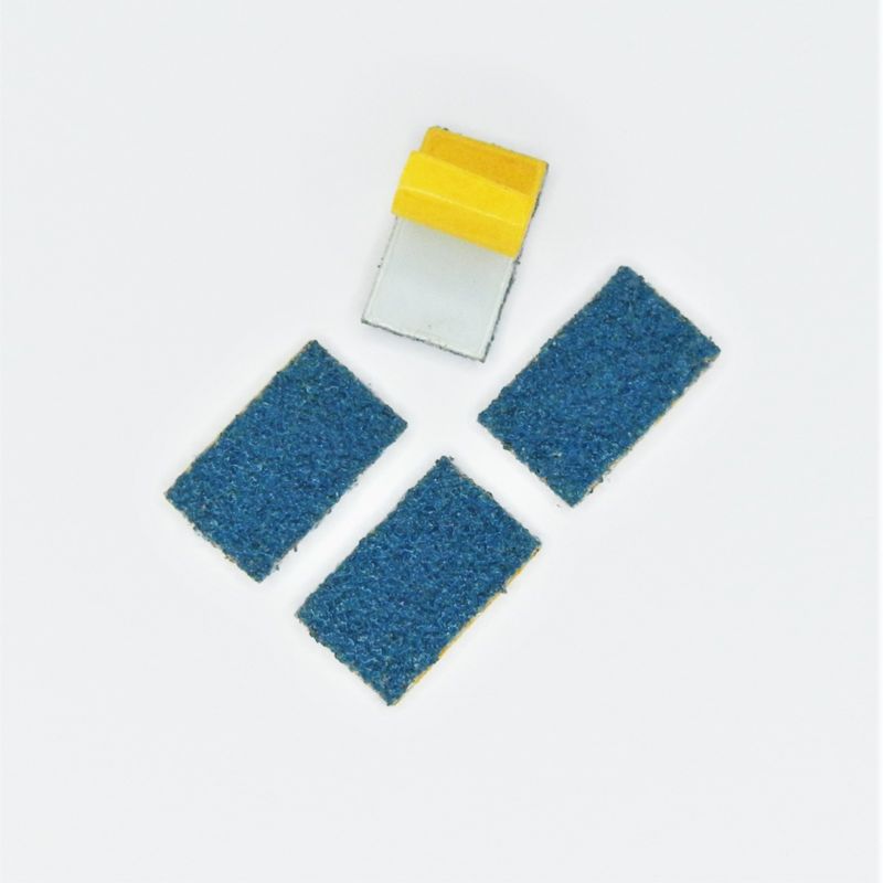 strisce abrasive in tela zirconio adesive psa autoadesive mm. 12 x 20 p 60 z