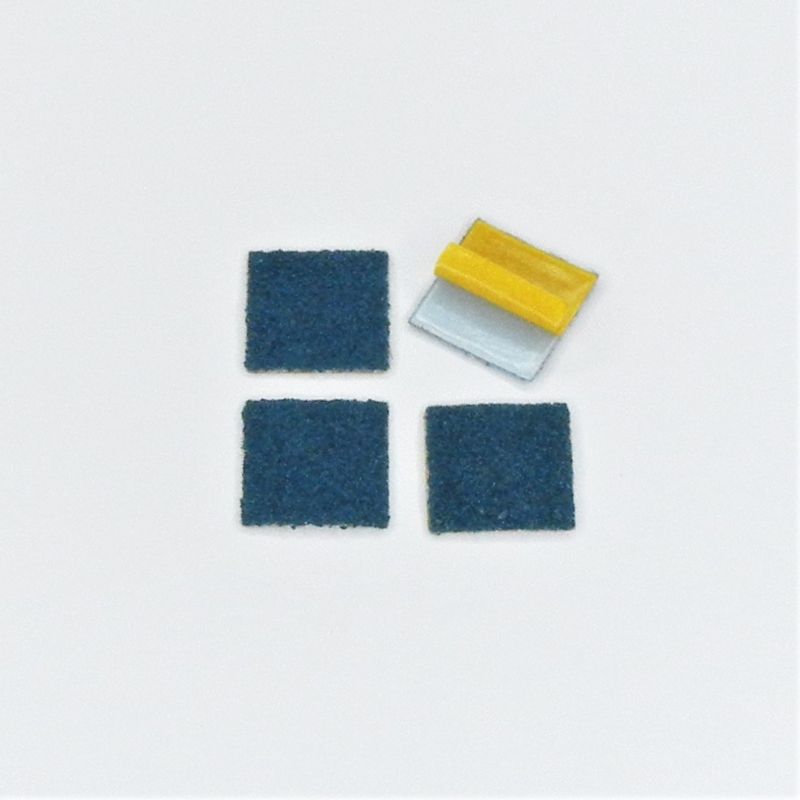 strisce abrasive in tela zirconio adesive psa autoadesive mm. 20 x 20 p 60 z
