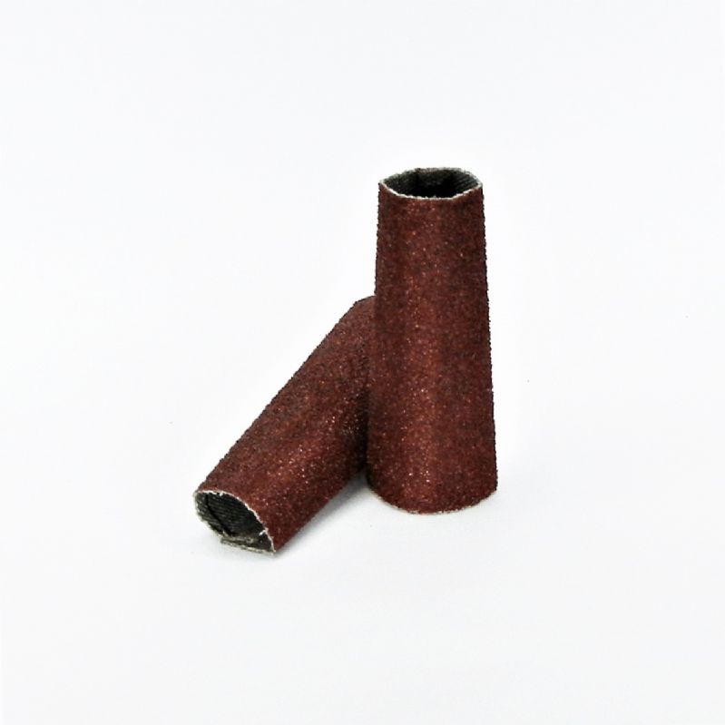 anelli conici tela abrasiva d. mm. 20 - 14 x 63 p 60 a corindone