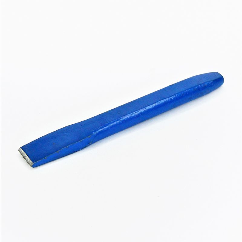 scalpello per acciaio ad elevata resistenza per metallo e pietra lunghezza mm. 150<br />#scalpello