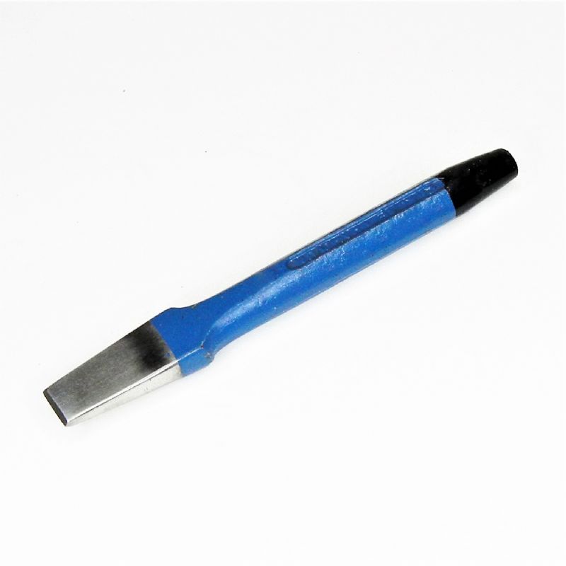 scalpello per metallo rinforzato chrom vanadio lunghezza mm. 150<br />#scalpello