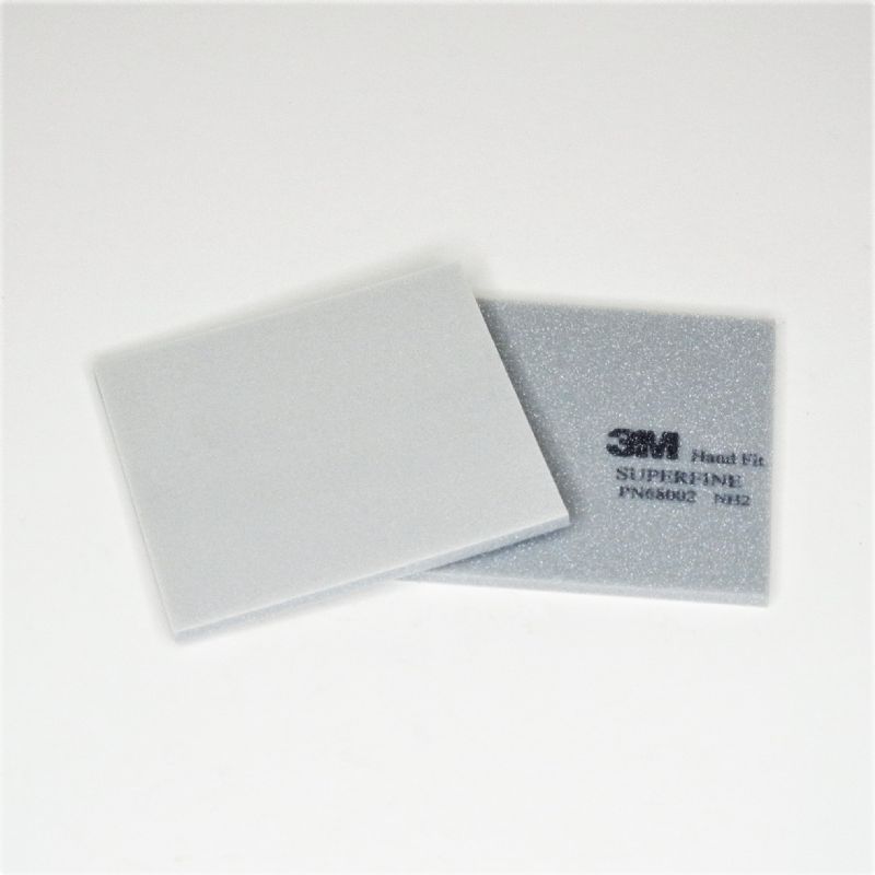 spugna abrasiva superfine 3M in confezione da 50 pz mm. 90 x 100 x 5<br />#spugnaabrasiva