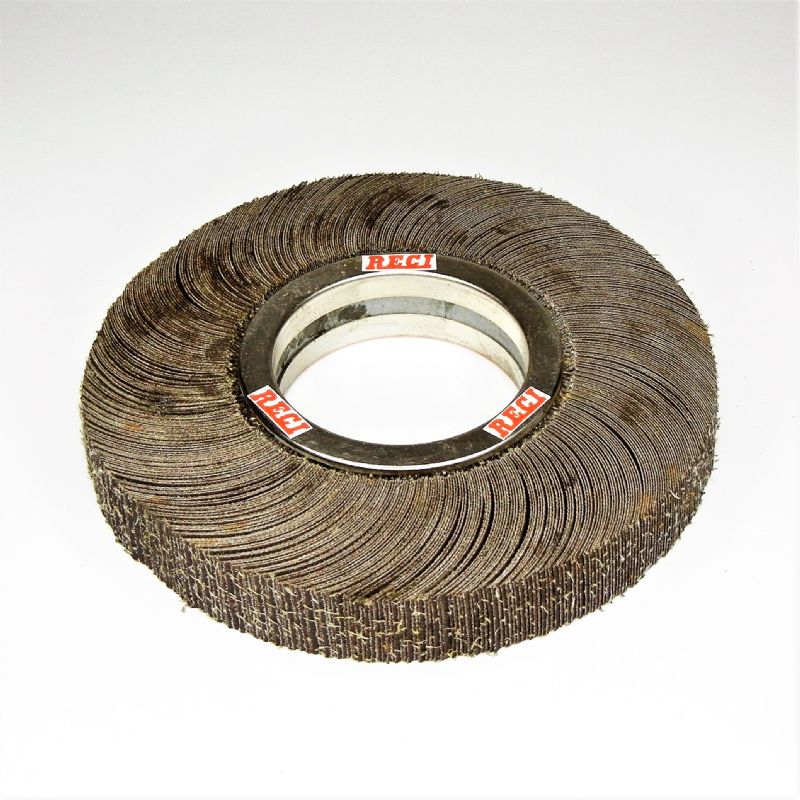 ruota lamellare tela abrasiva Ø mm 250 spessore mm. 30 p 100 a foro Ø mm. 91<br />#ruotalamellare<br />#ruotelamellari