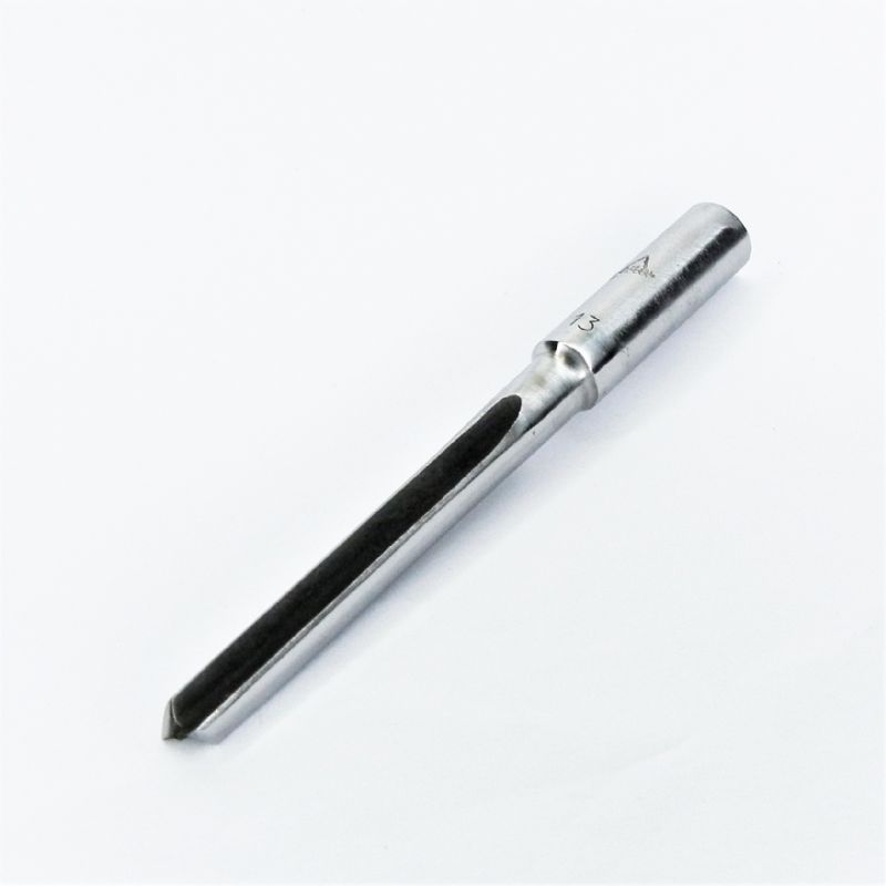 punta per cavatrice con attacco cilindrico Ø 16 x 50 mm. oslo e alfa Ø 13 mm. lunghezza 156 mm.