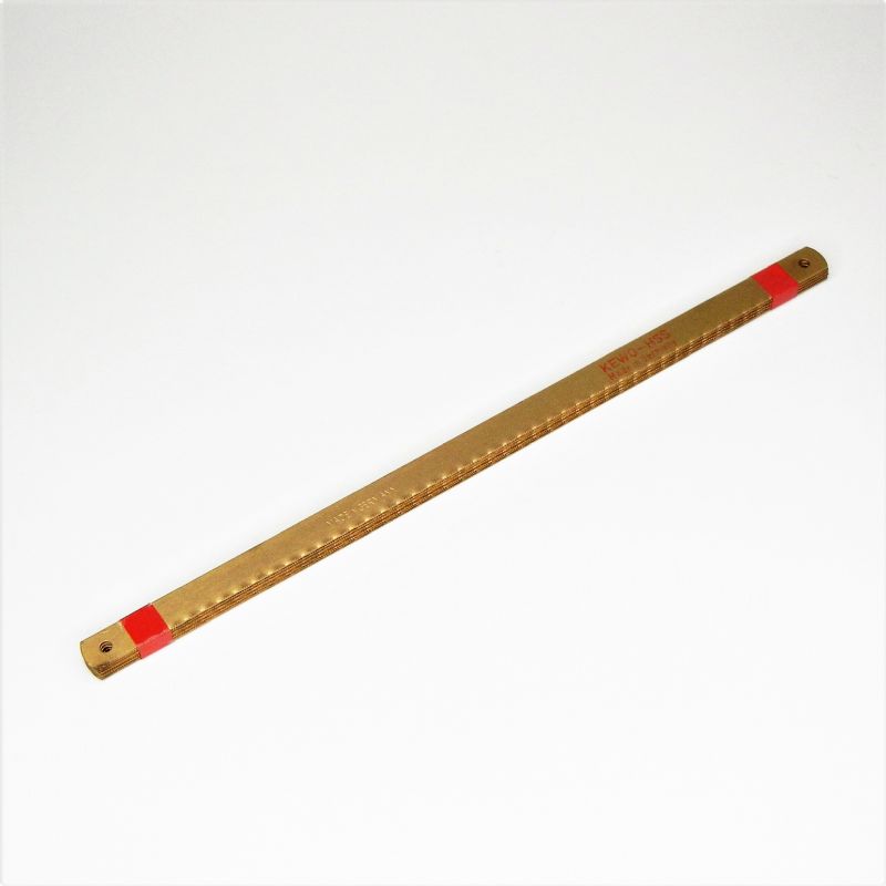 seghe Kewo in acciaio hss 32 denti per pollice con trattamento anti attrito lungh. mm. 300 x 13 x 0,65