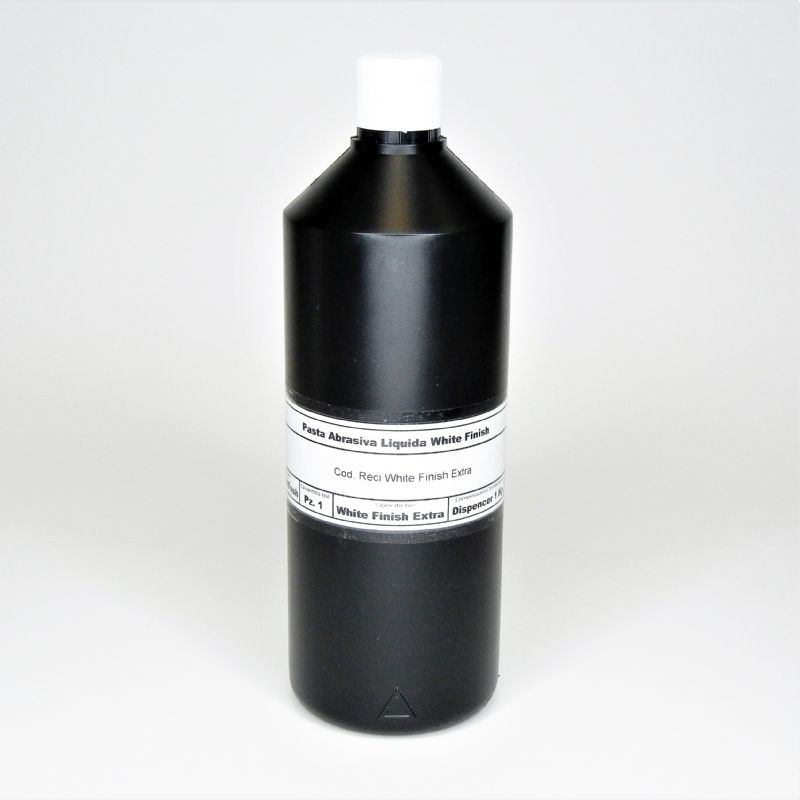 pasta abrasiva liquida white finish 1 kg.