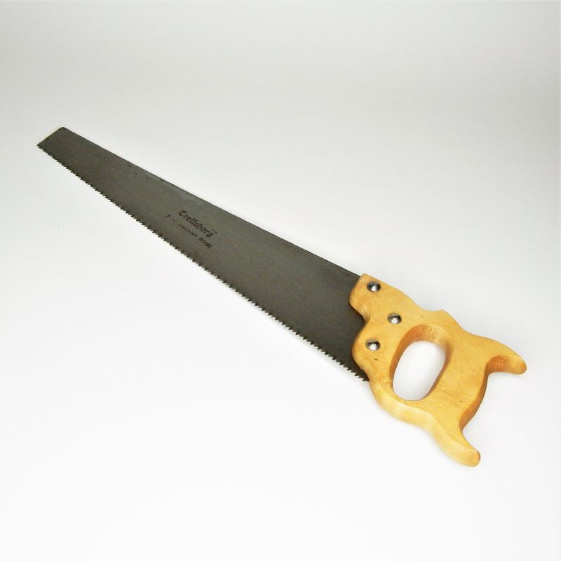 segaccio ad impugnatura anatomica chiusa in legno duro marca Trelleborg lunghezza mm. 450