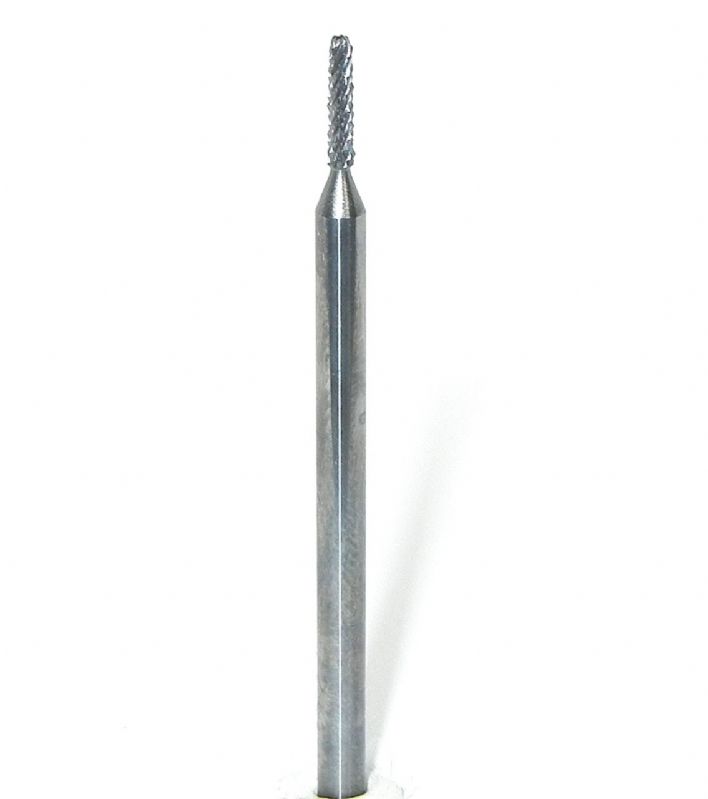 Fresa Metallo Duro integrale Cilindro testa Sfera Ø mm. 1,5 x 8 x 50 perno 3 taglio E 4 z 10