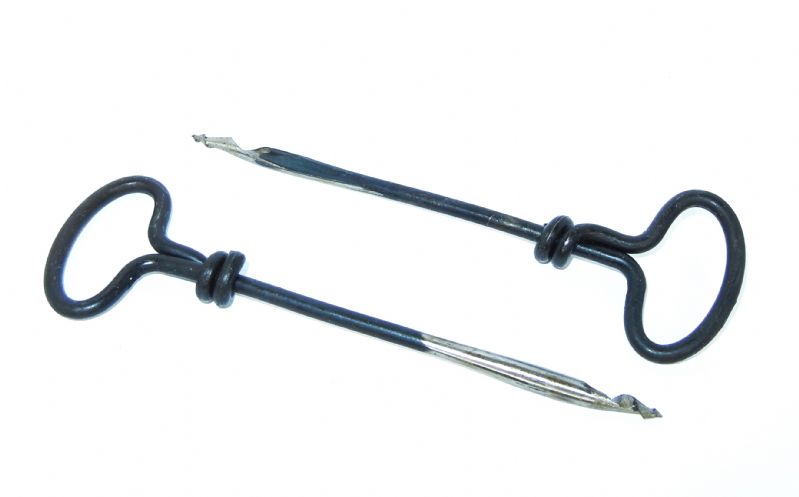 trivellini per legno tipo svizzero Ø mm. 5 x 86 x 130 lungh. tot.