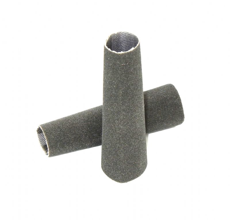 anelli conici tela abrasiva d. mm. 20 - 14 x 63 p 280 s carburo di silicio