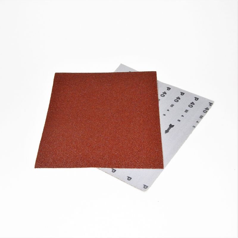 fogli tela abrasiva adesivi superflex mm. 230 x 280 p 40 tipo corindone