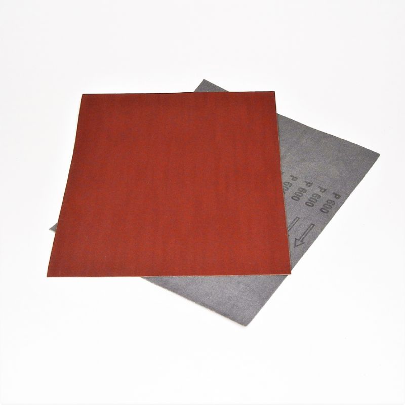 fogli tela abrasiva adesivi superflex mm. 230 x 280 p 600 tipo corindone