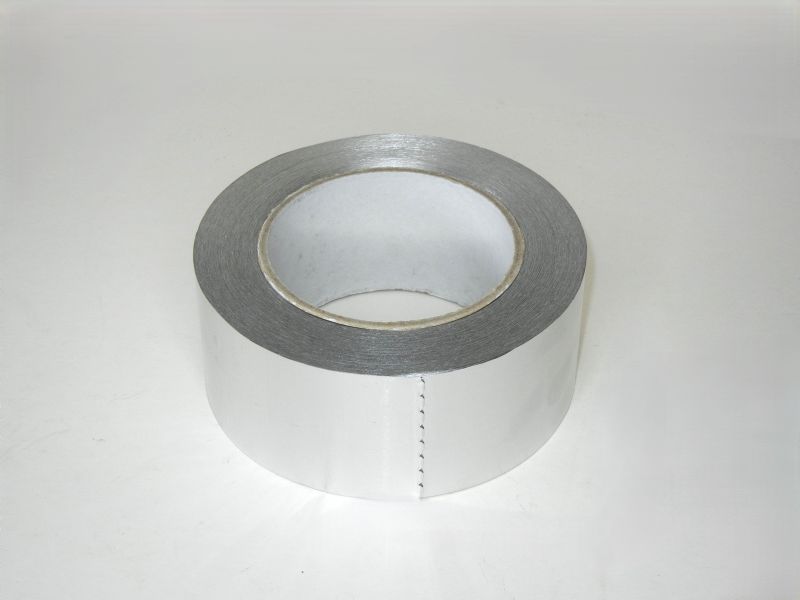 rotolo alluminio monoadesivo 80 my tipo conducibile senza pellicola mm 50 x 50.000