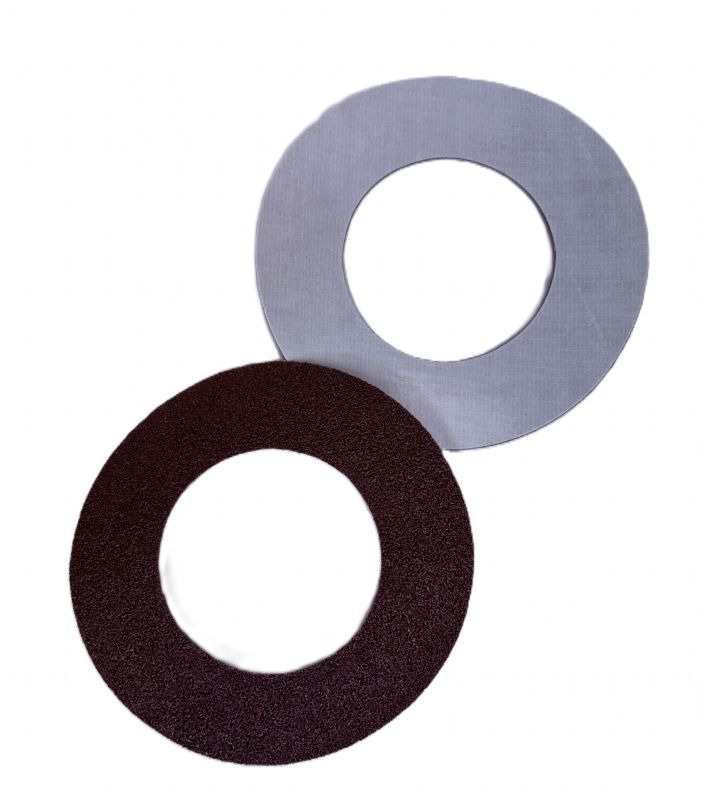 Dischi abrasivi in tela PoliCotton + Autoadesivo speciale 