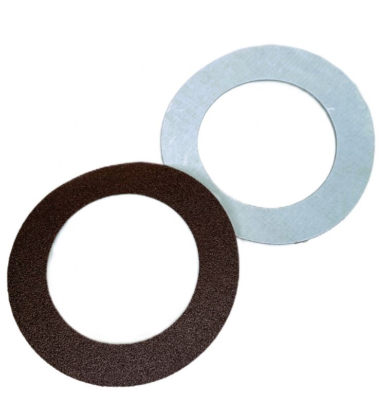 Dischi abrasivi in tela PoliCotton + Autoadesivo speciale 