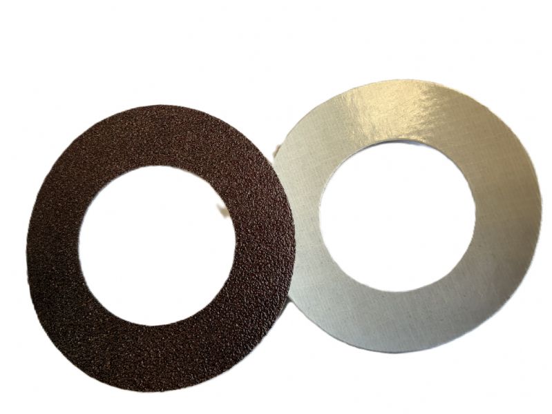 Dischi abrasivi in tela PoliCotton + Autoadesivo speciale 