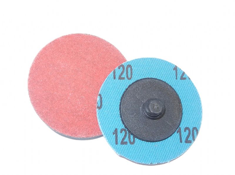dischi abrasivi in tela ad attacco rapido Maschio tipo R d. mm. 50 grana p 120 Ceramicato